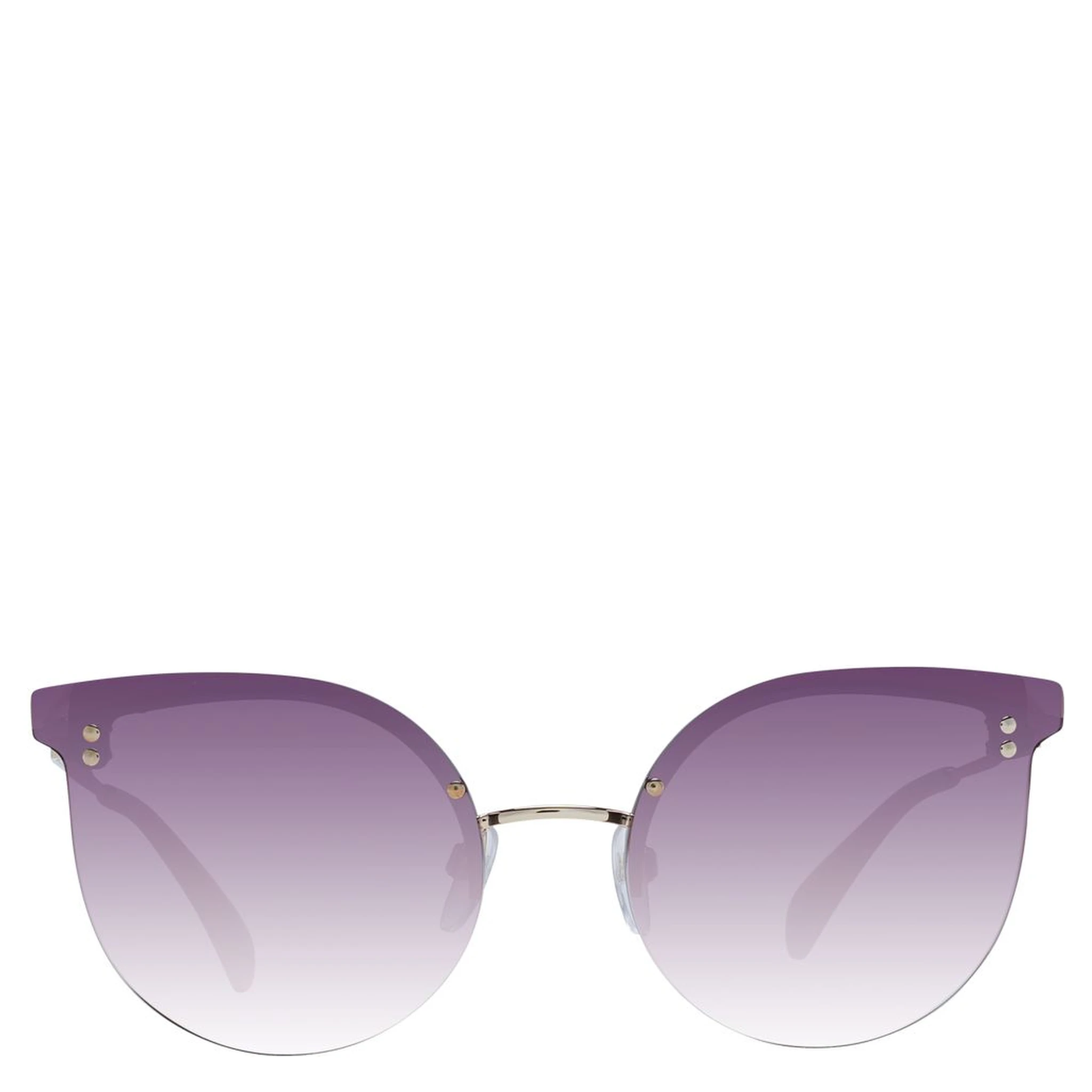 Gold Stainless Steel Sunglasses