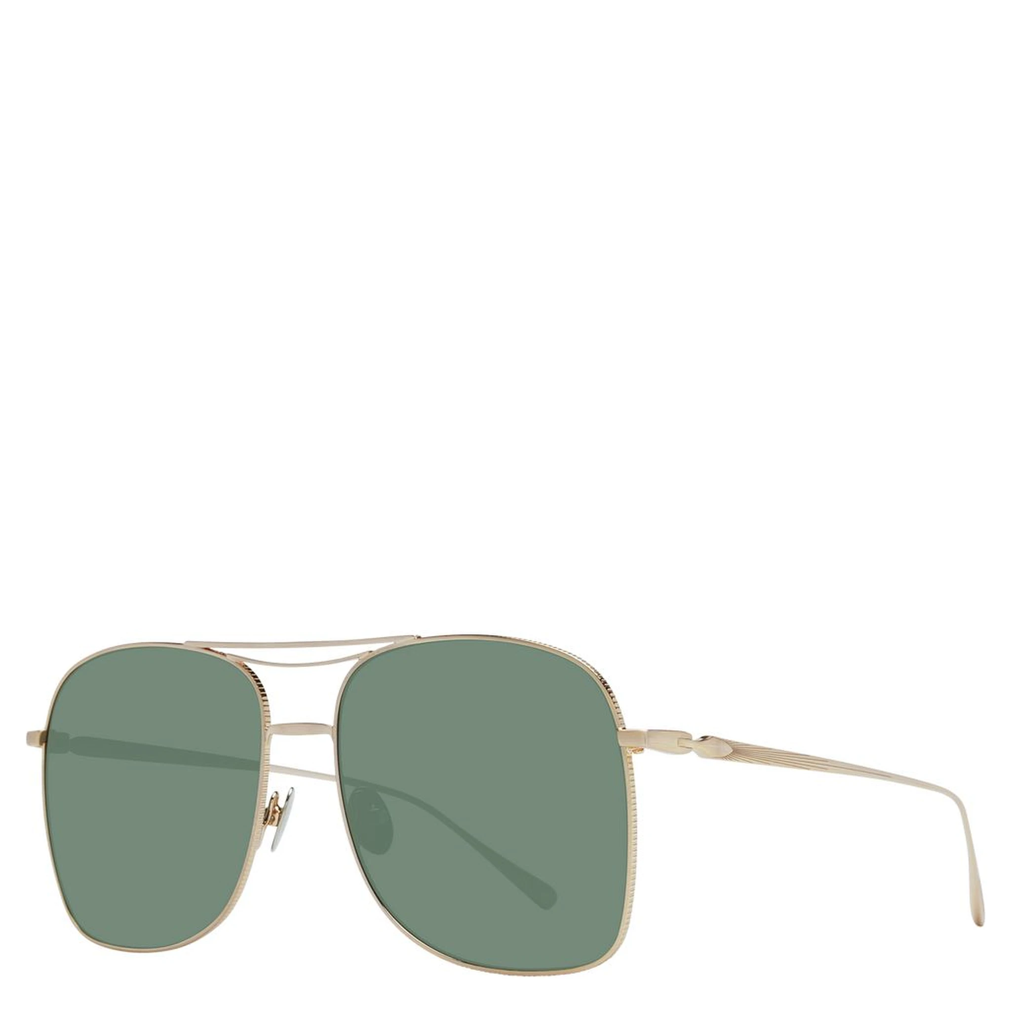 Gold Stainless Steel Sunglasses