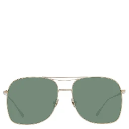 Gold Stainless Steel Sunglasses