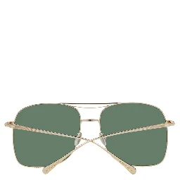 Gold Stainless Steel Sunglasses