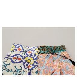 Multicolor High Waist Hot Pants Shorts