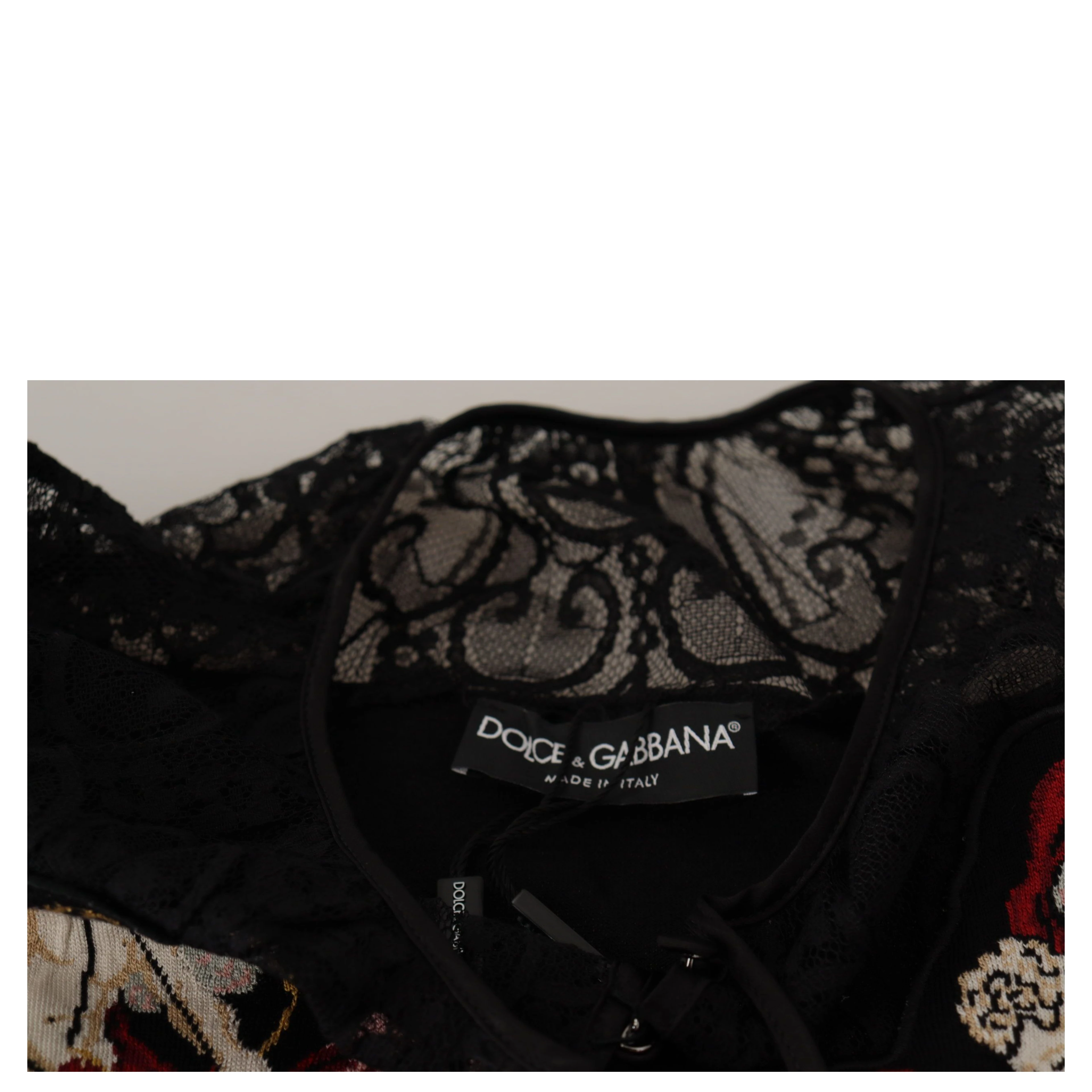 Black Lace Angel Roses Cardigan Sweater