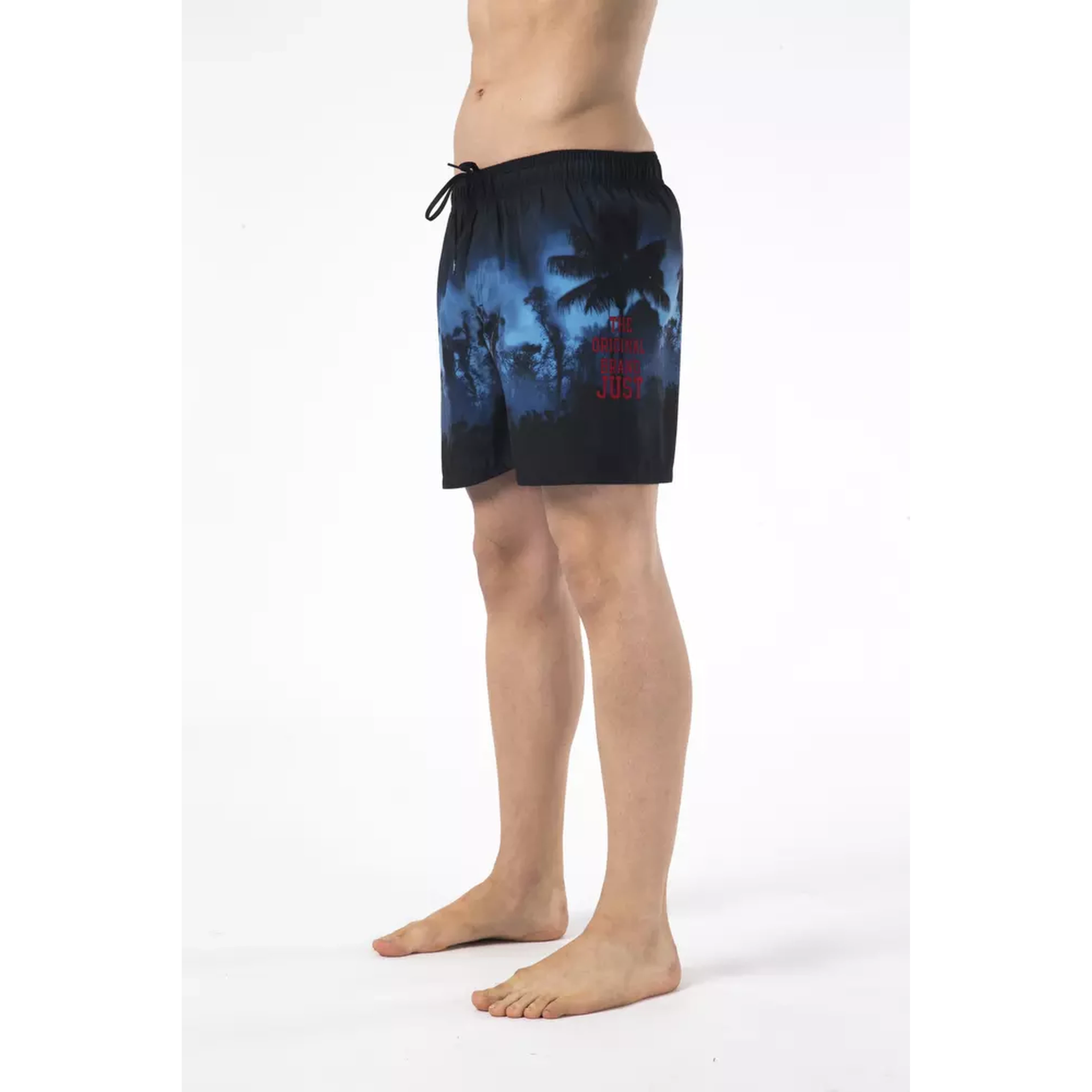 Black Polyester Swimwear