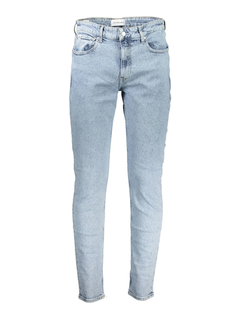 Blue Cotton Jeans Denim