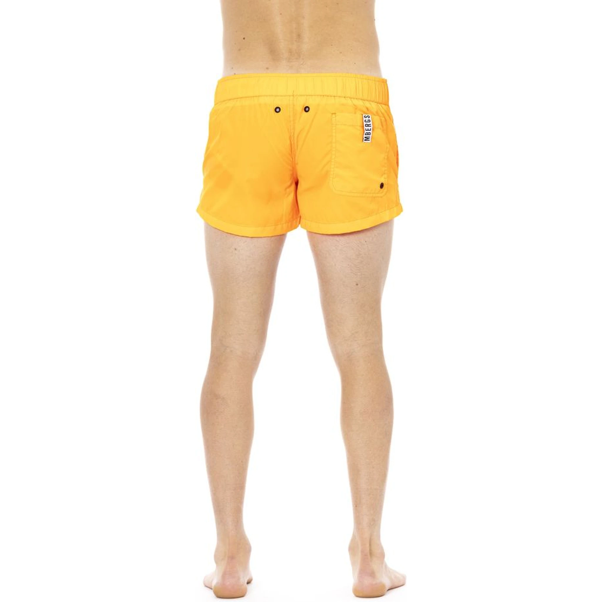 Orange Polyamide Swimwear