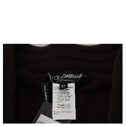 Brown Cashmere Trousers Bottoms Drawstring Pants