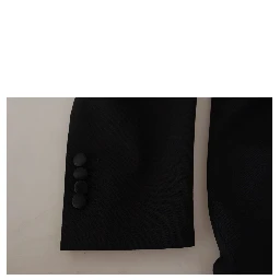 Black Double Breasted Coat Blazer Jacket