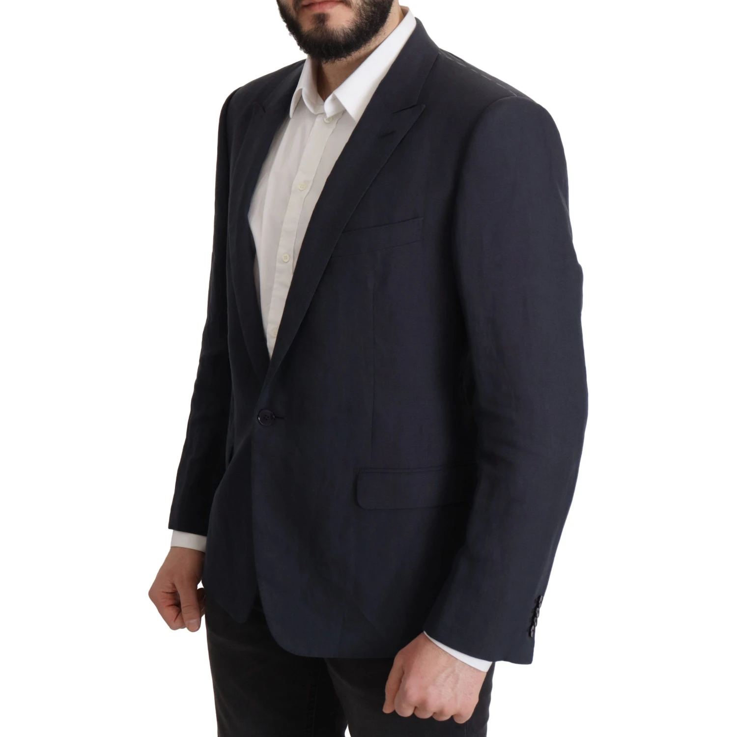 Dark Blue ALTA SARTORIA Jacket Coat Blazer