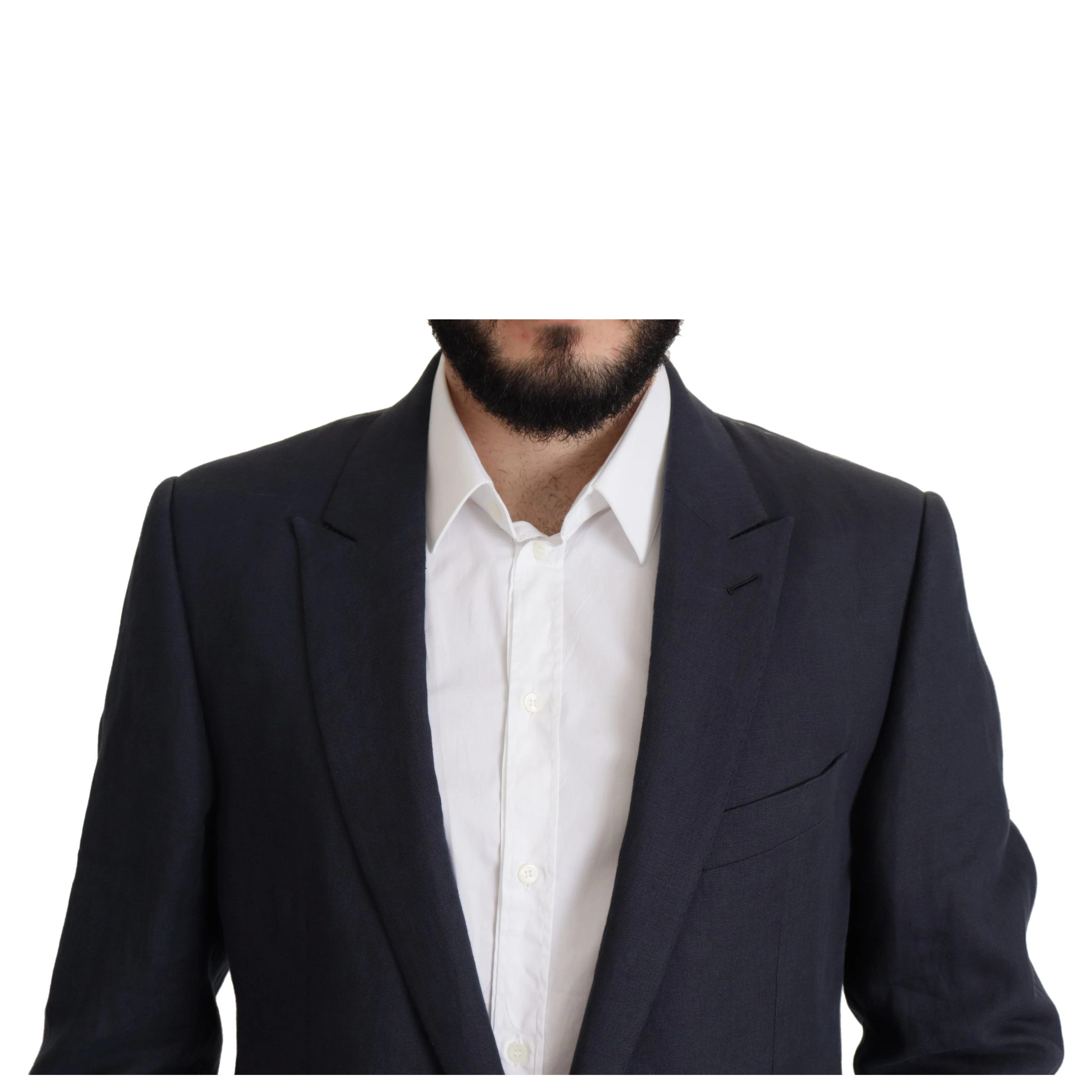 Dark Blue ALTA SARTORIA Jacket Coat Blazer