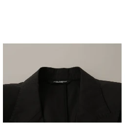 Black Single Breasted TAORMINA Breasted Blazer