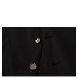 Black Single Breasted TAORMINA Breasted Blazer