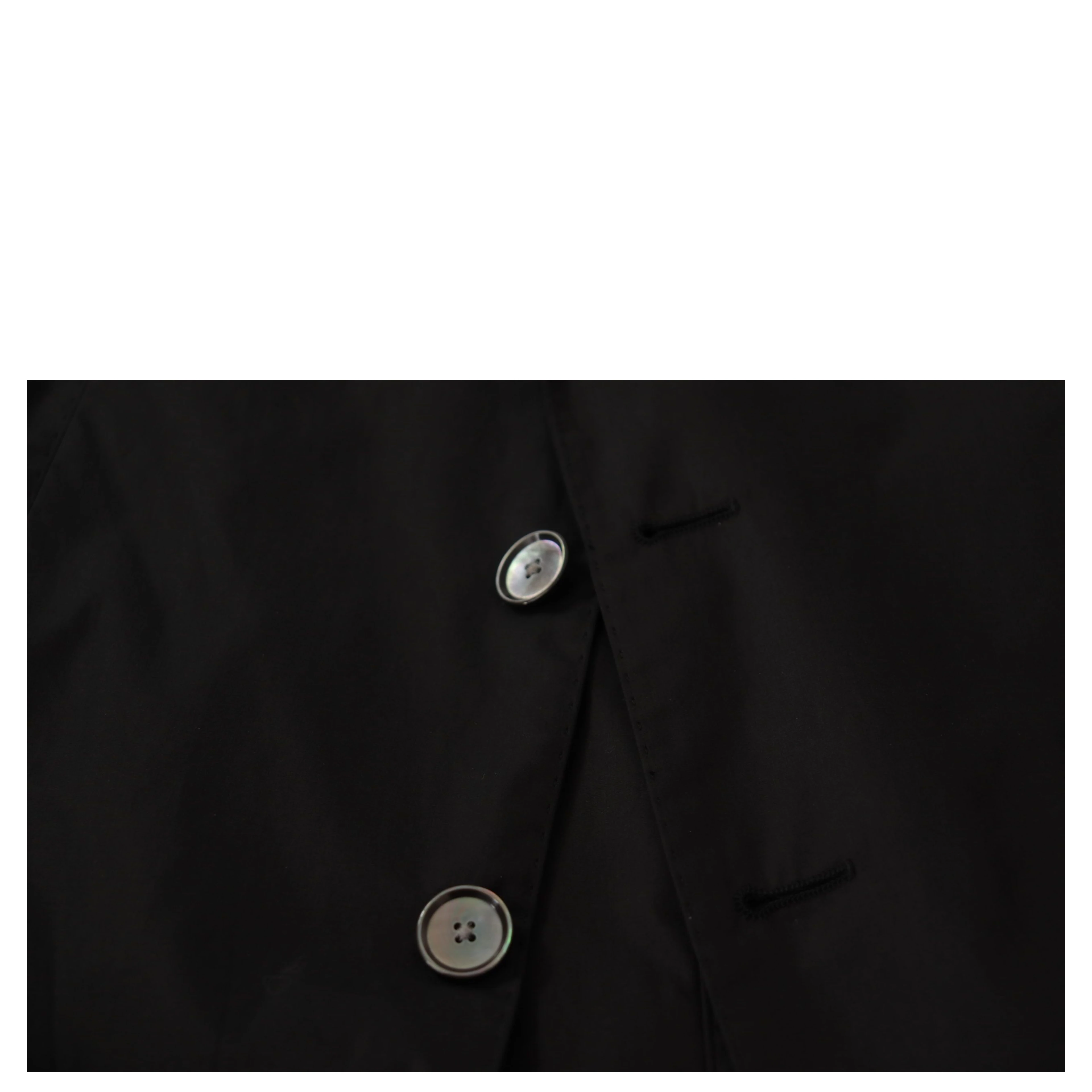 Black Single Breasted TAORMINA Breasted Blazer