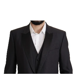 Dark Blue Single Breasted MARTINI Blazer