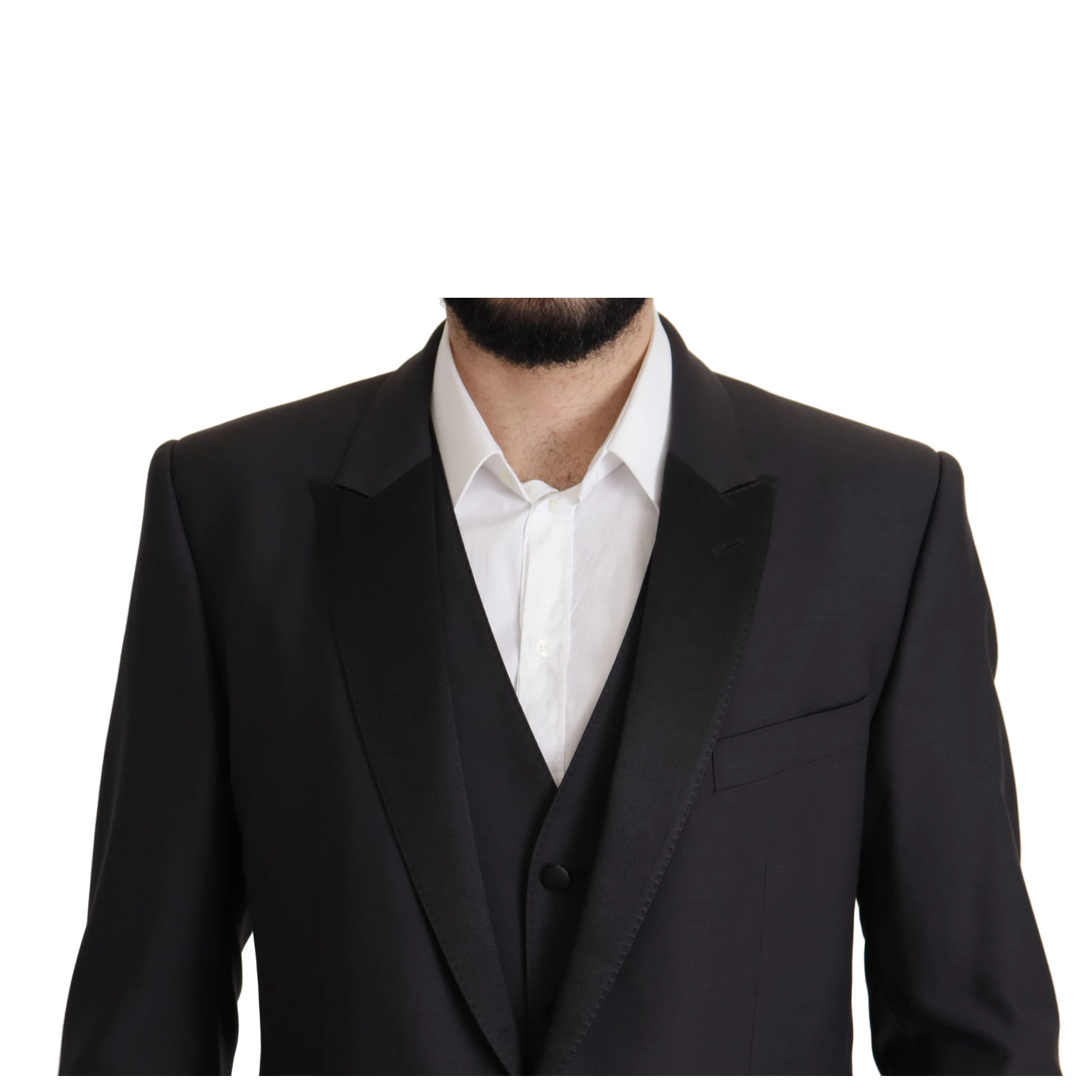 Dark Blue Single Breasted MARTINI Blazer