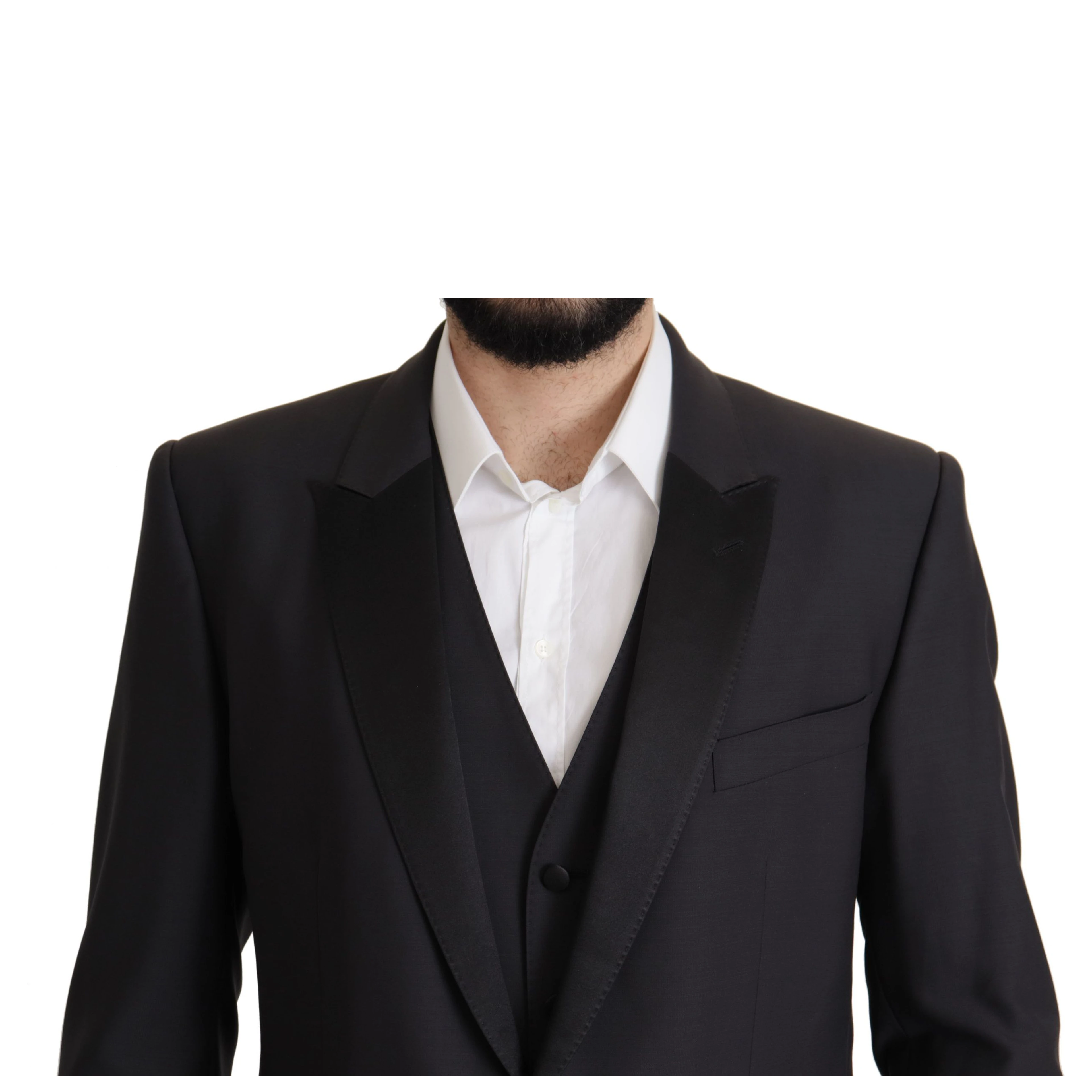 Dark Blue Single Breasted MARTINI Blazer