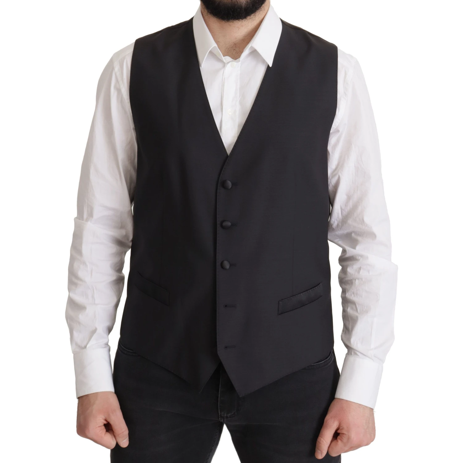 Dark Blue Single Breasted MARTINI Blazer