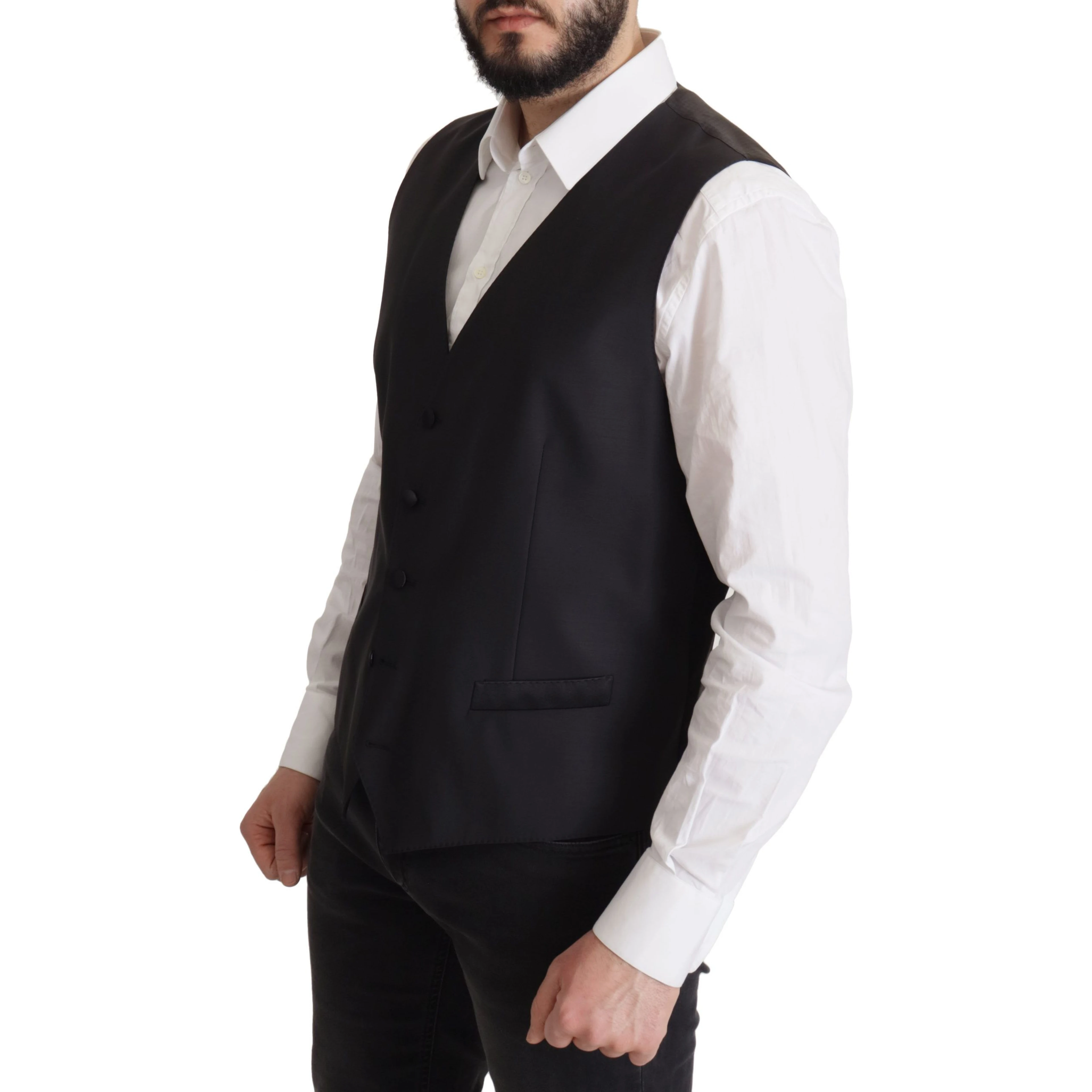 Dark Blue Single Breasted MARTINI Blazer