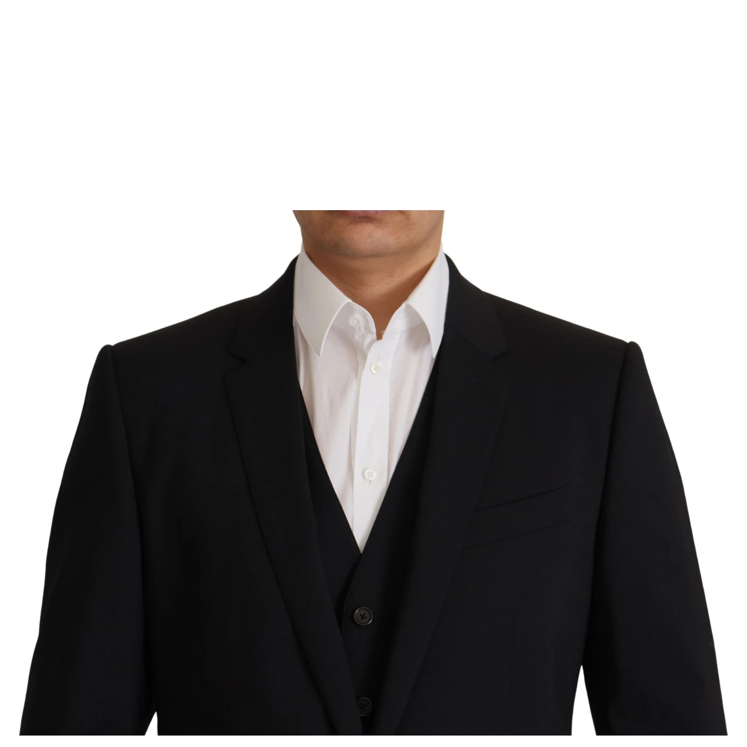Black Jacket Vest 2 Piece MARTINI Blazer