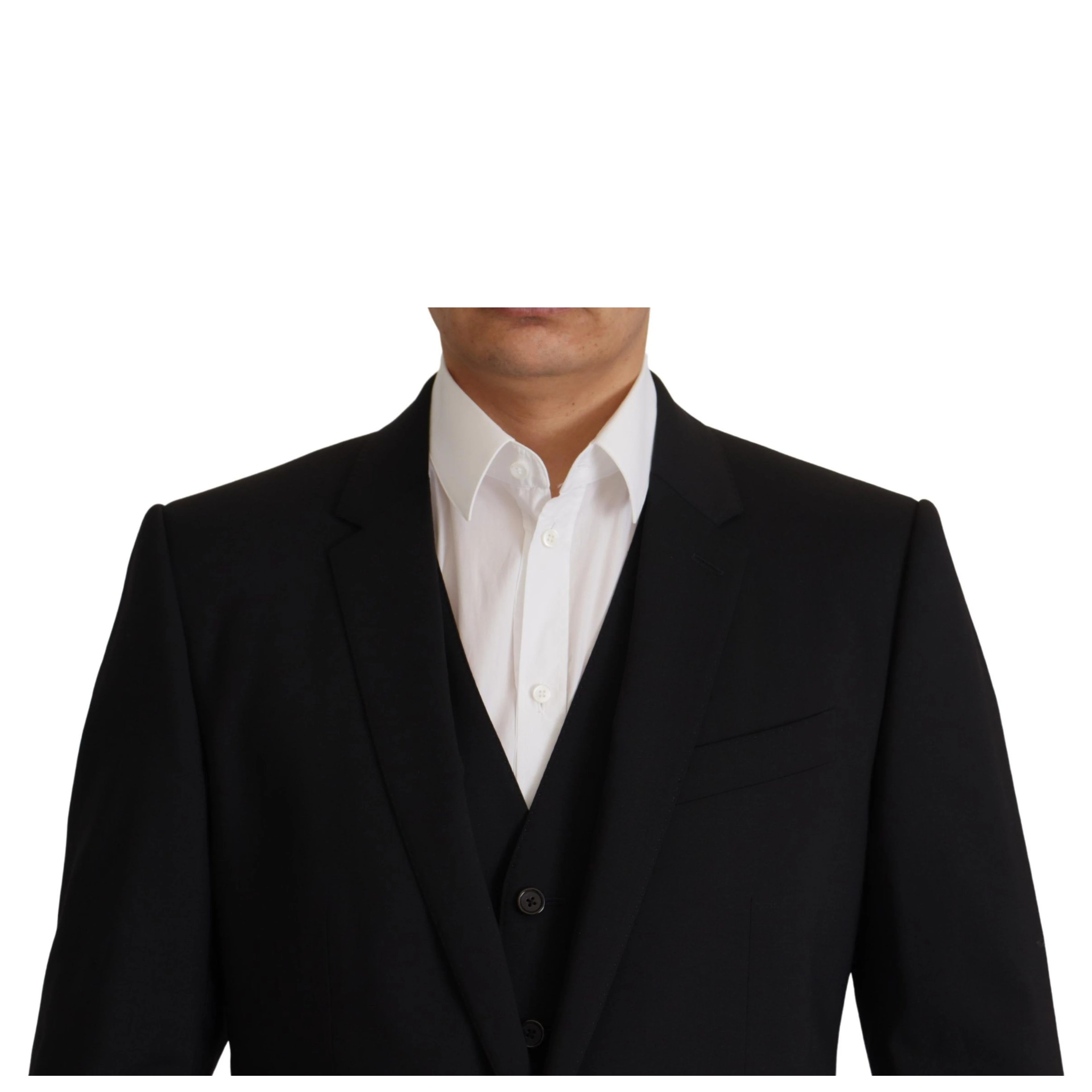 Black Jacket Vest 2 Piece MARTINI Blazer