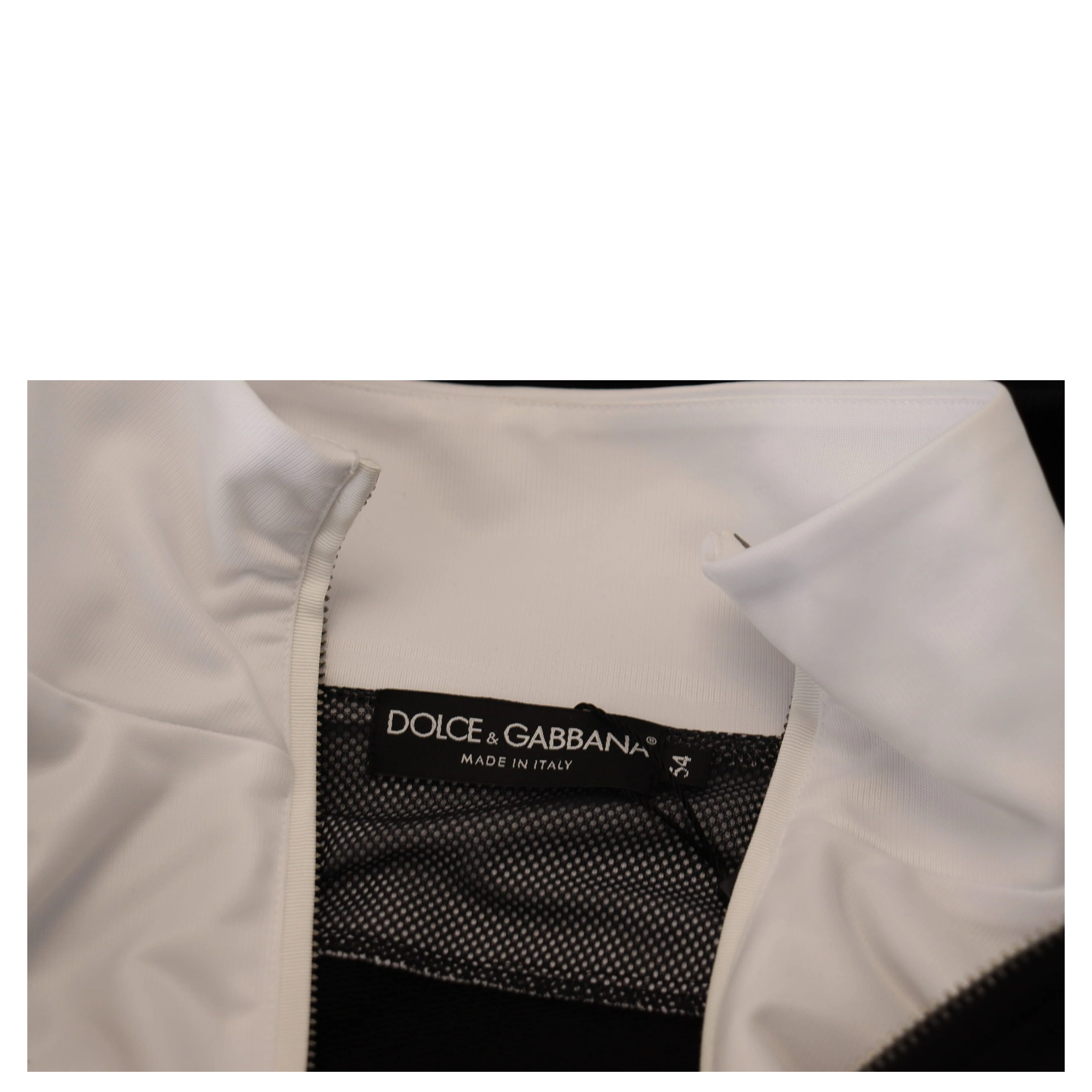 Black Polyester Hooded Full Zip Jacket