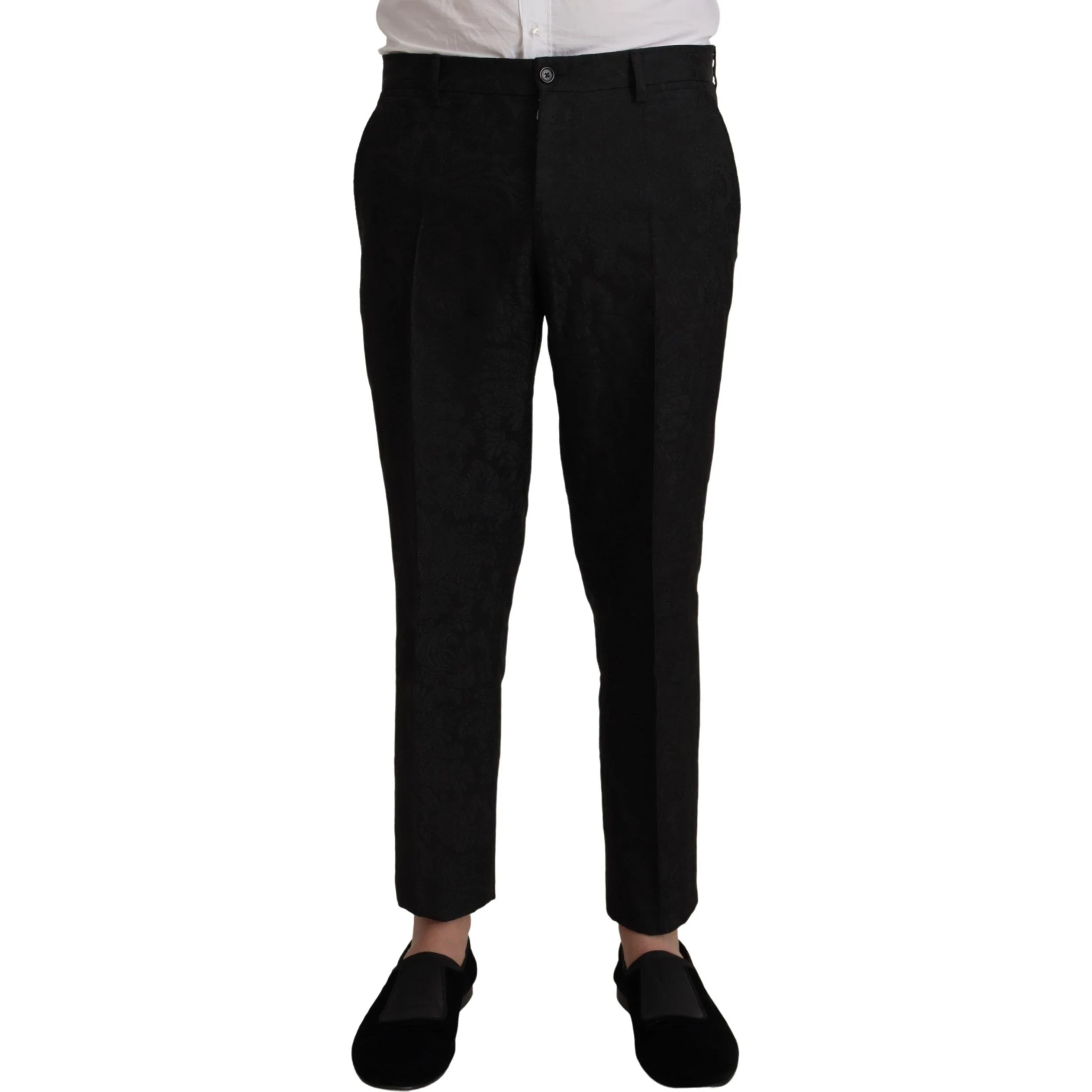 Black Polyester Formal 2 Piece MARTINI Suit