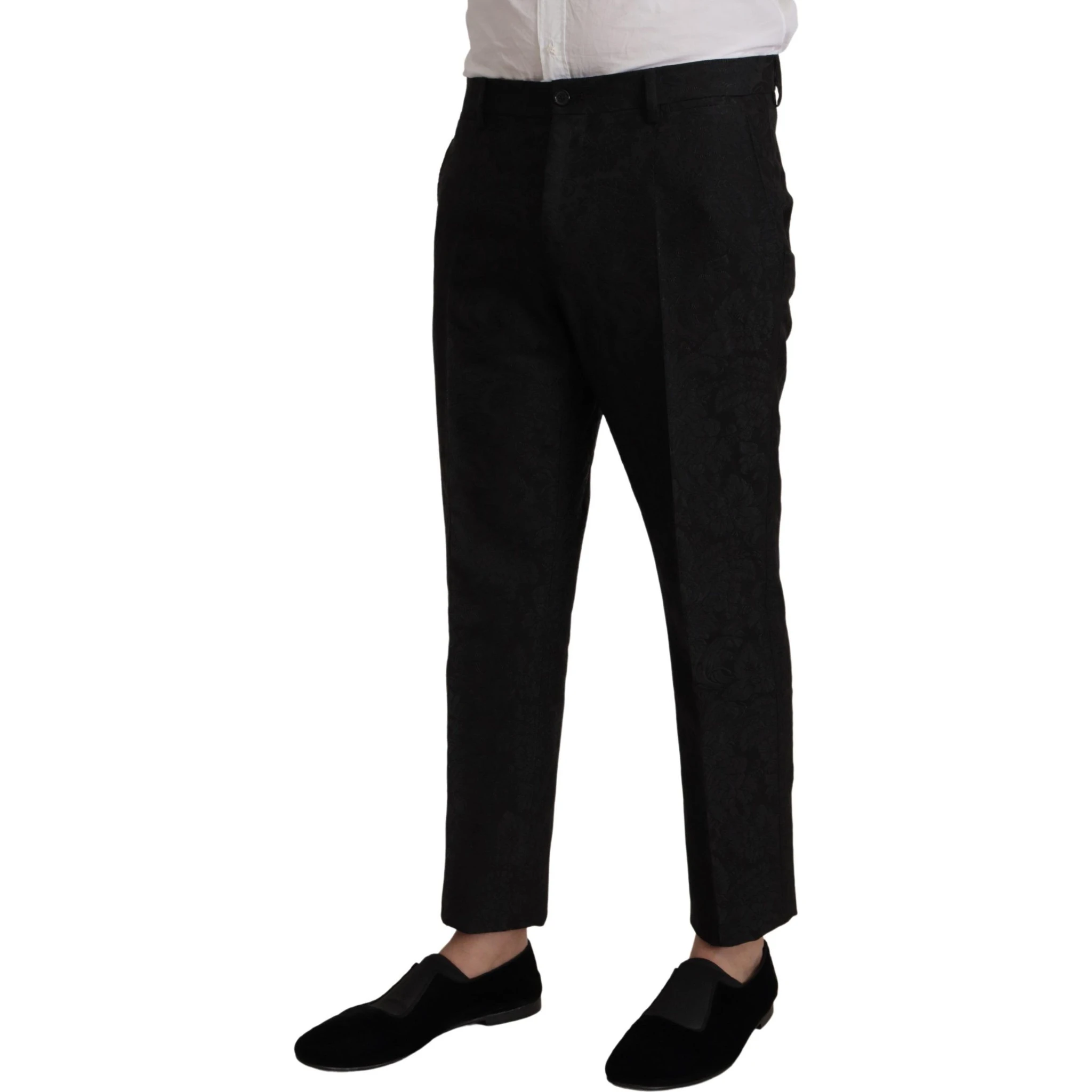 Black Polyester Formal 2 Piece MARTINI Suit