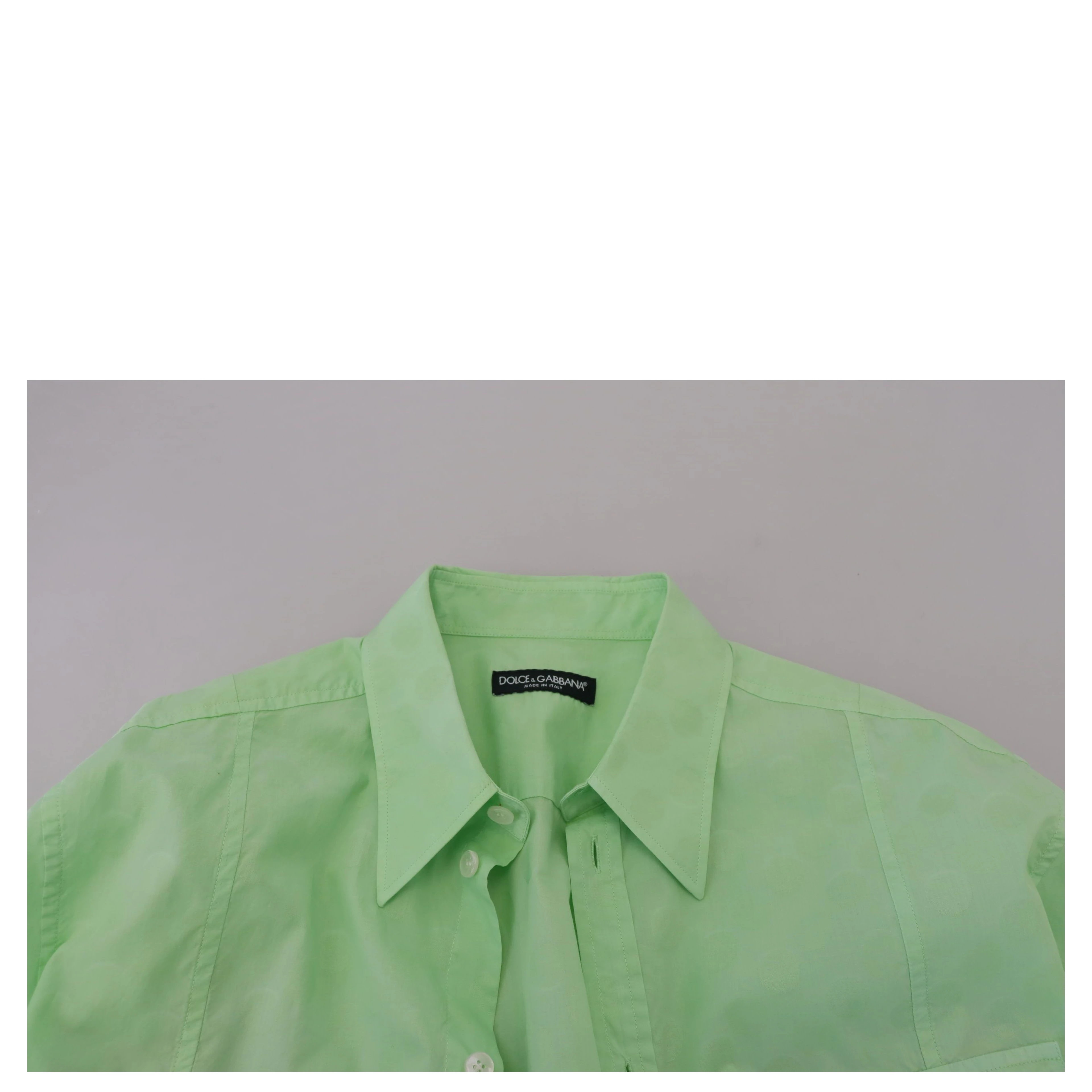 Mint Green Long Sleeves Button Down Shirt