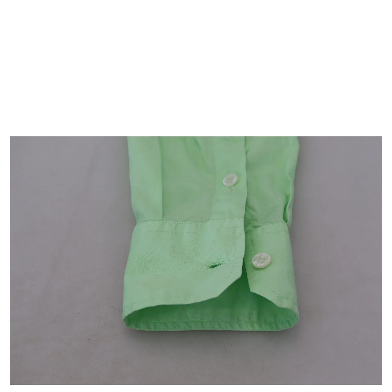 Mint Green Long Sleeves Button Down Shirt