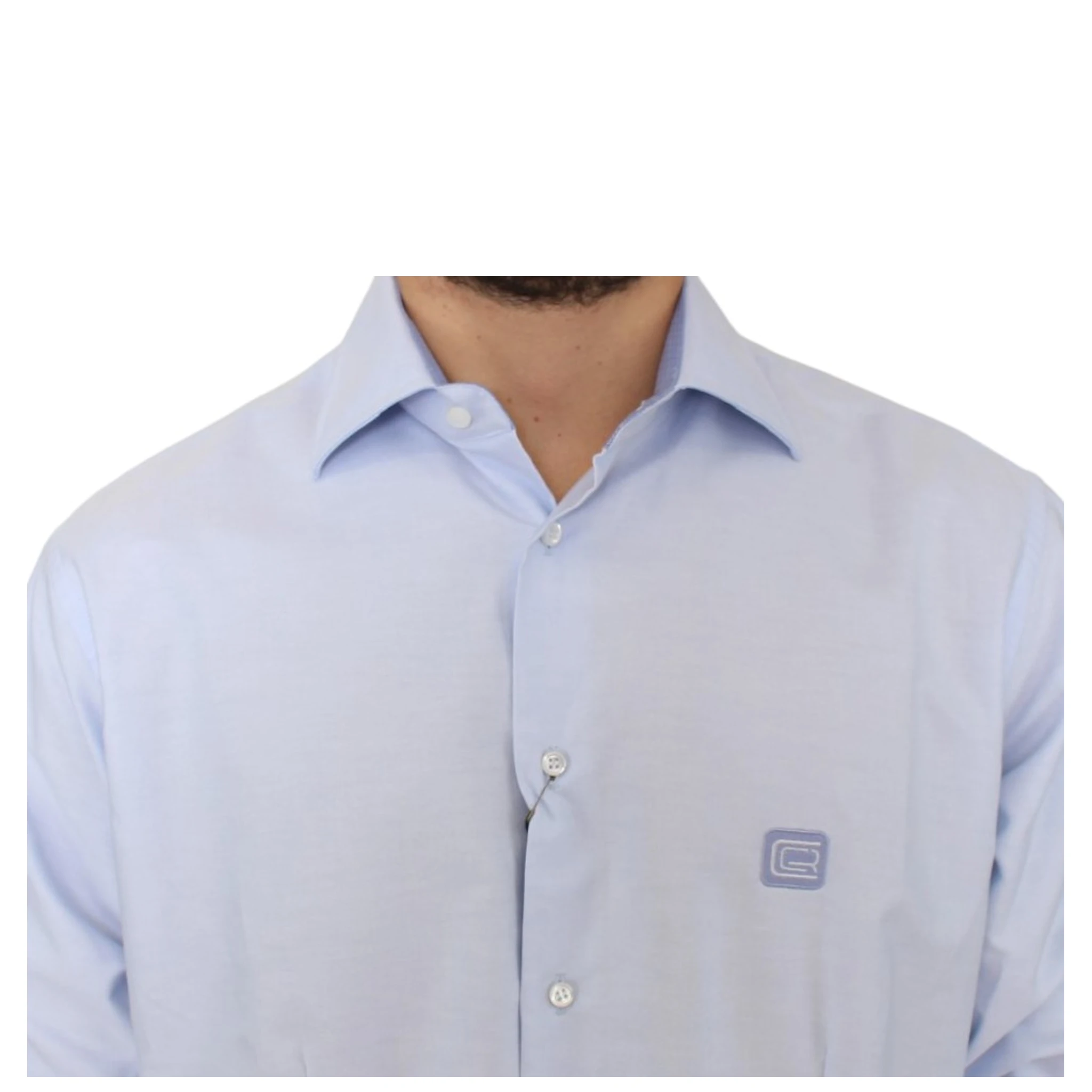 Light blue cotton shirt