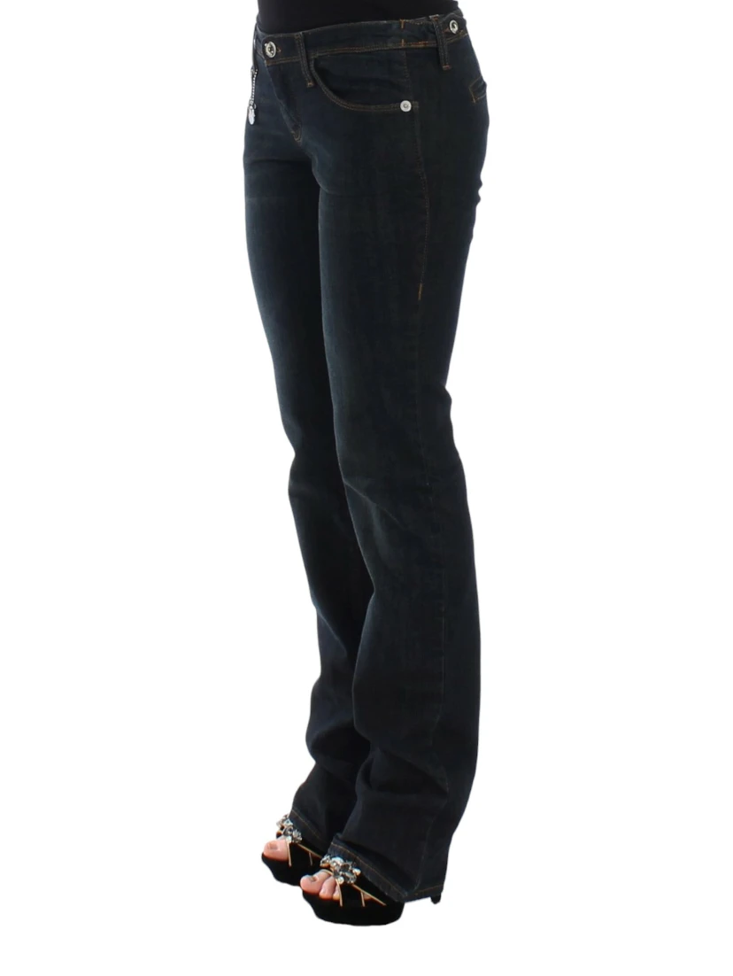 Chic Blue Slim Fit Denim Delight
