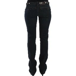 Chic Blue Slim Fit Denim Delight