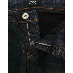 Chic Blue Slim Fit Denim Delight