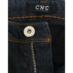 Chic Blue Slim Fit Denim Delight