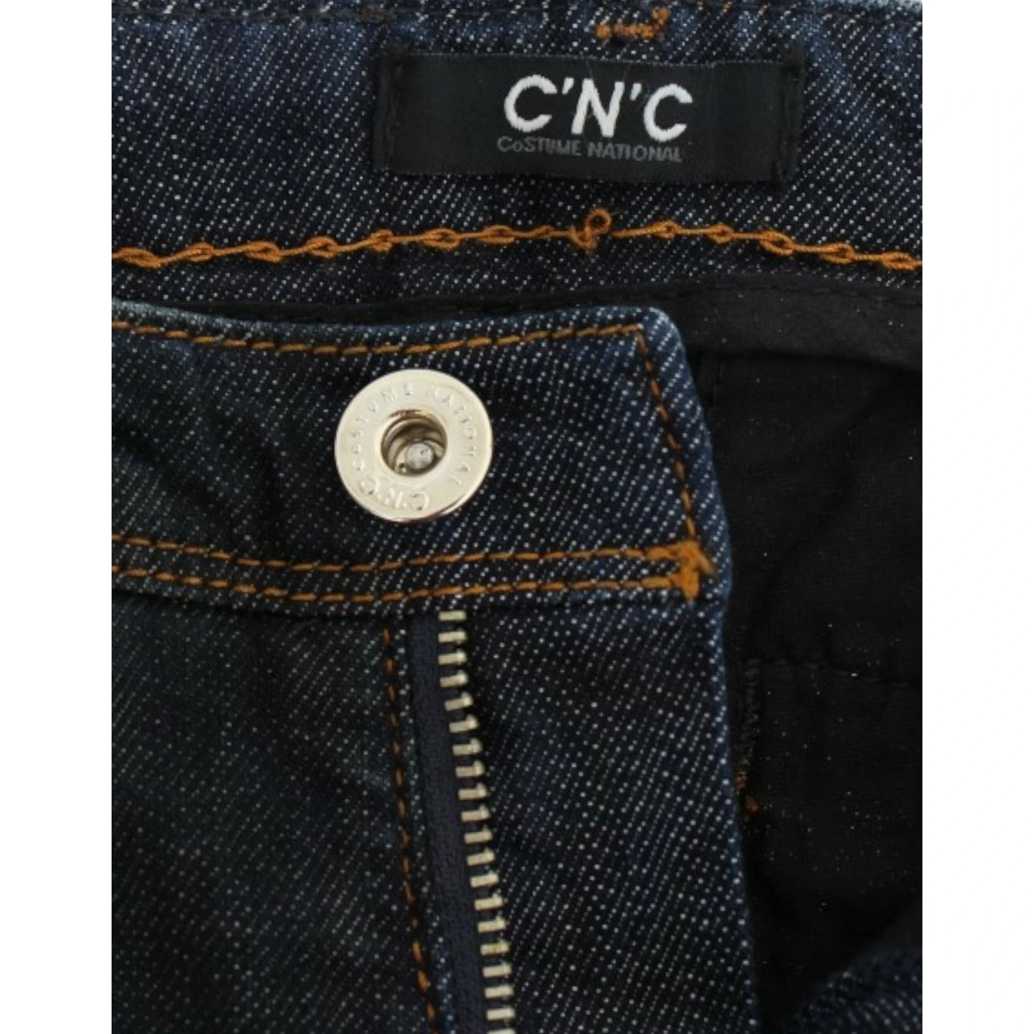 Chic Blue Slim Fit Denim Delight