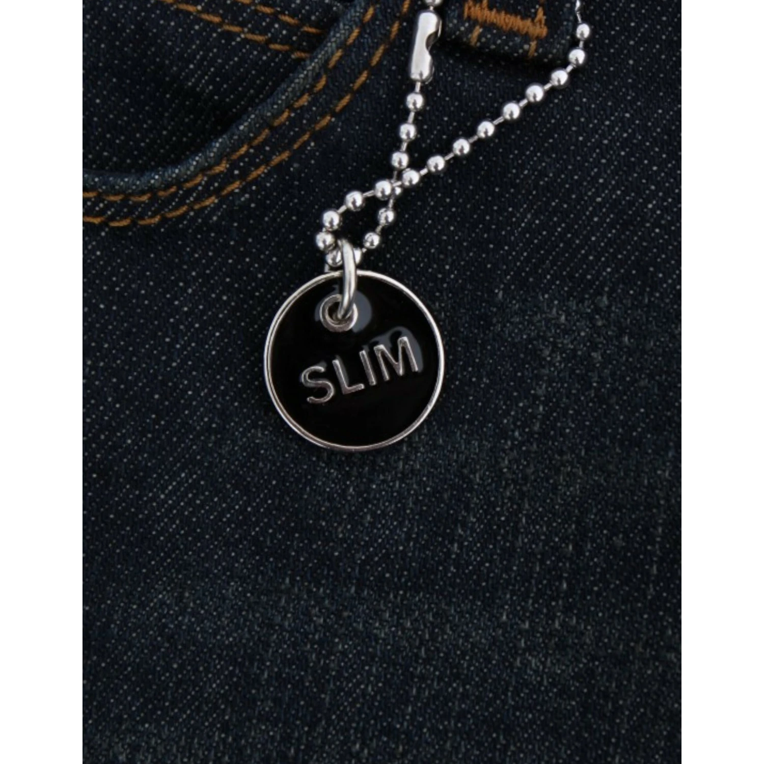 Chic Blue Slim Fit Denim Delight