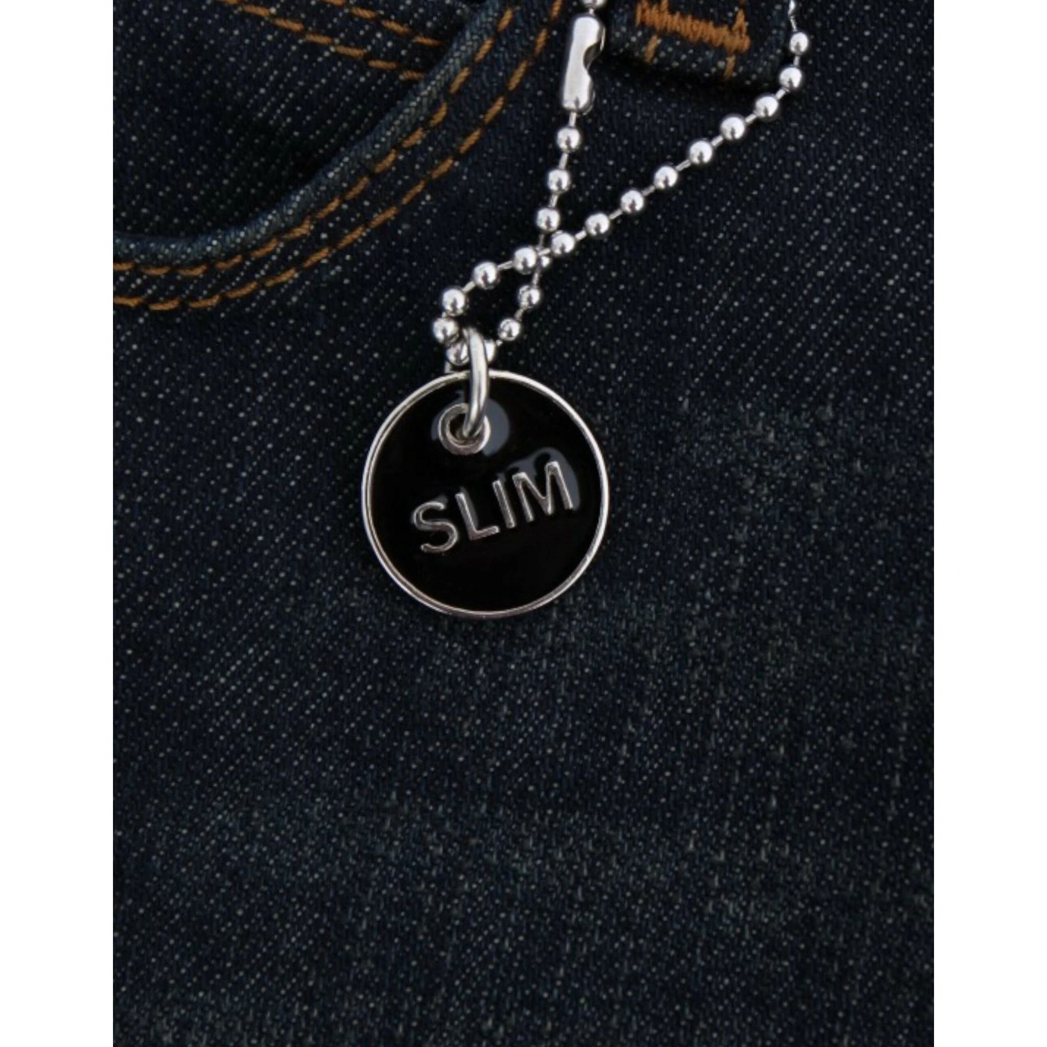 Chic Blue Slim Fit Denim Delight