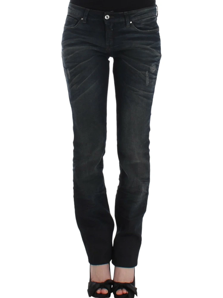 Blue skinnny leg jeans