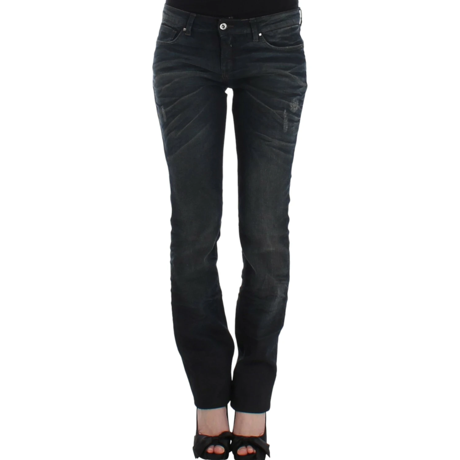Blue skinnny leg jeans