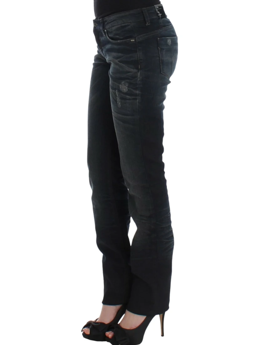 Blue skinnny leg jeans