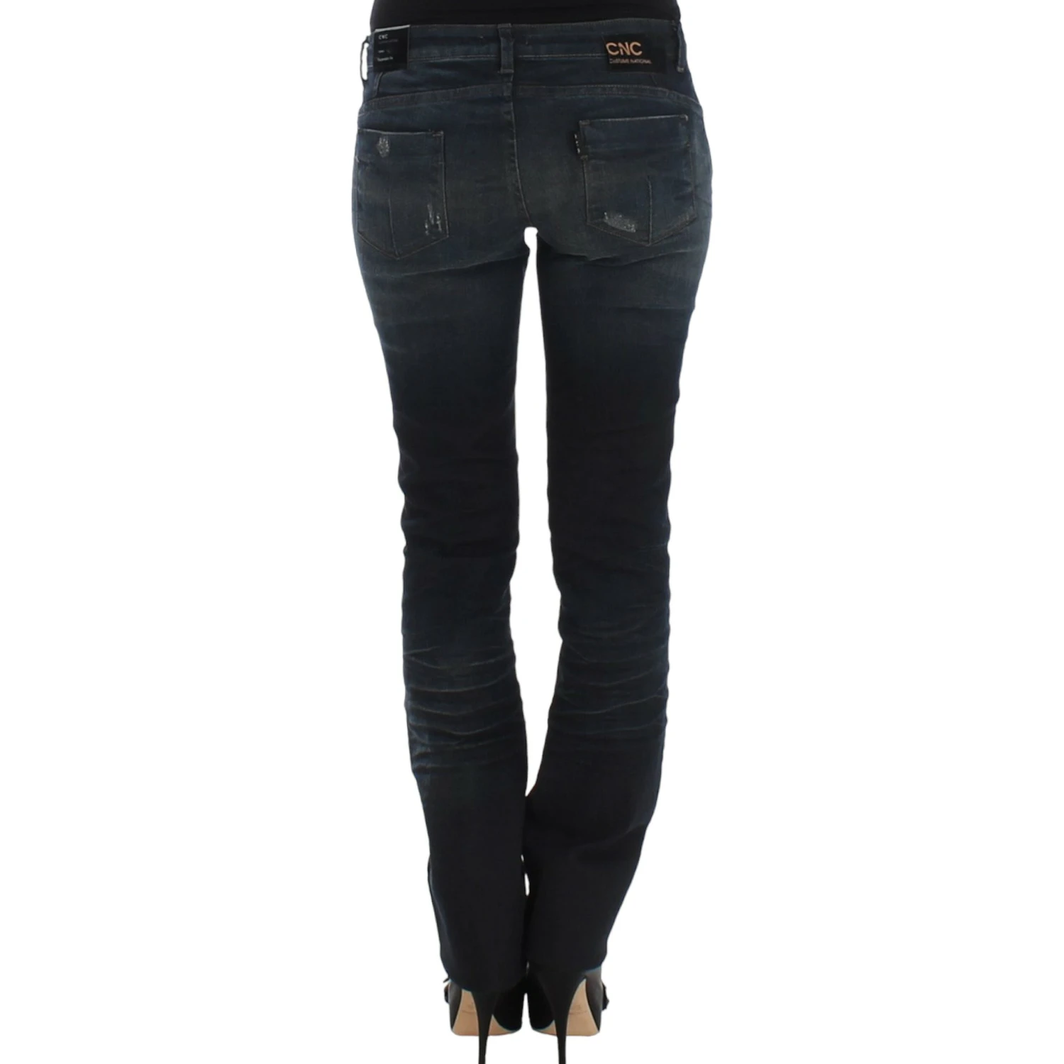 Blue skinnny leg jeans