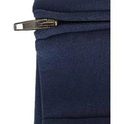 Blue nylon mini skirt