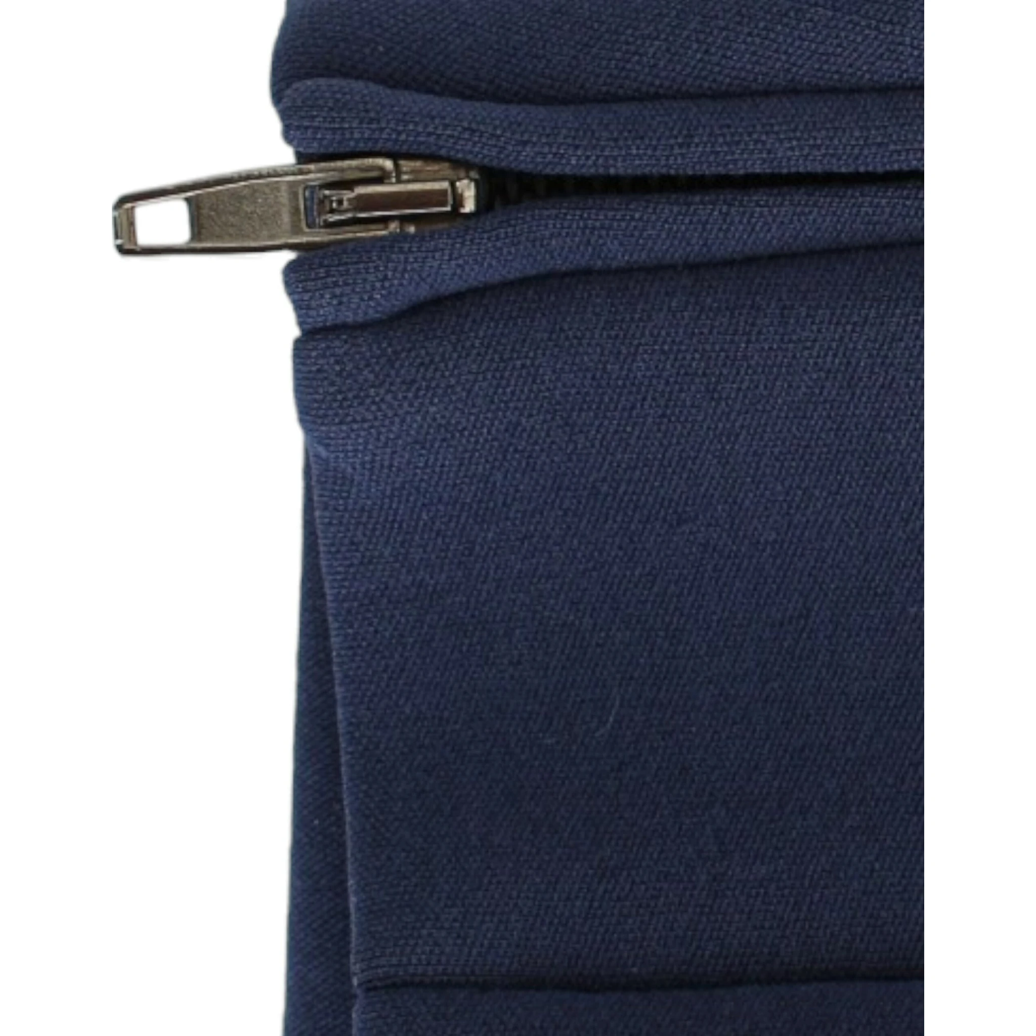 Blue nylon mini skirt