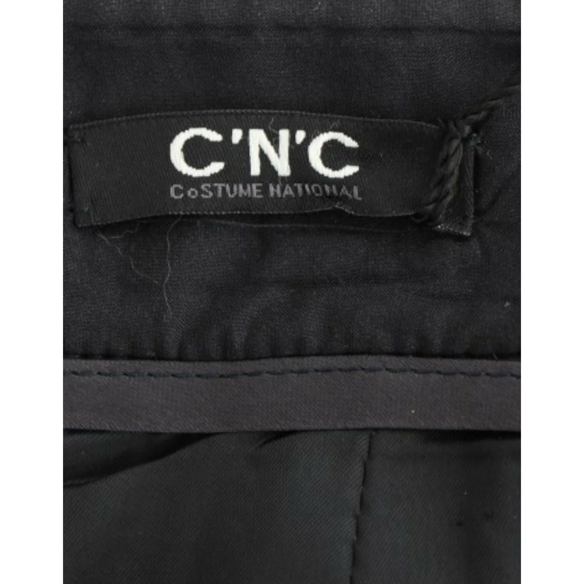 Gray wool mini skirt