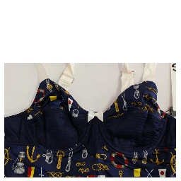 Blue Sailor Motive Tank Top