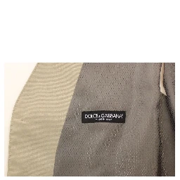 Beige Cotton Dress Vest Blazer Jacket