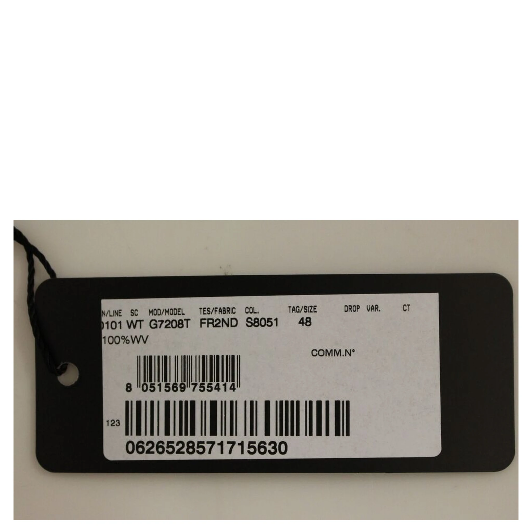 Gray Striped Wool Single Breasted Vest