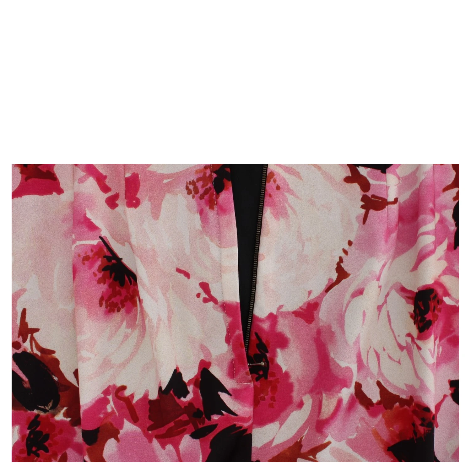 Pink Floral Print Long Maxi Sheath Dress
