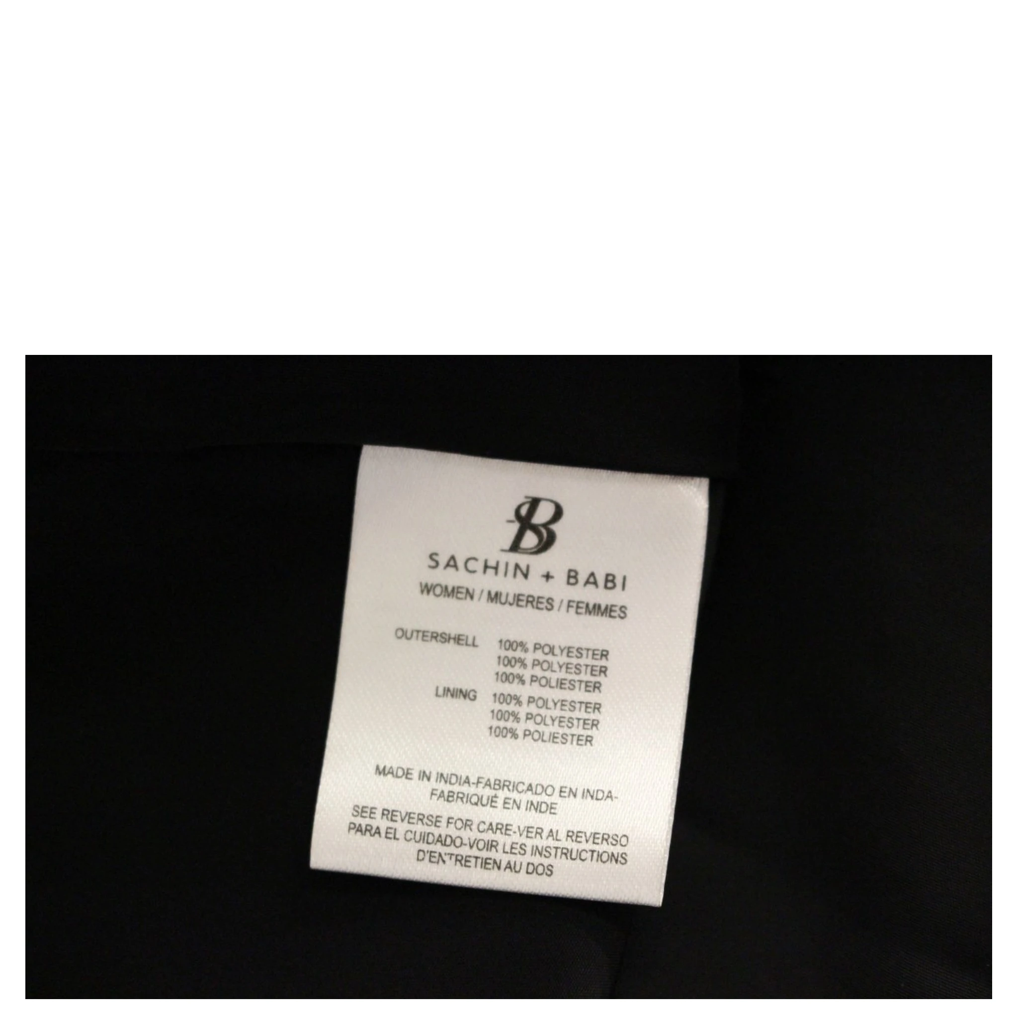 Black Silk Floral Pattern Shift Coctail Dress