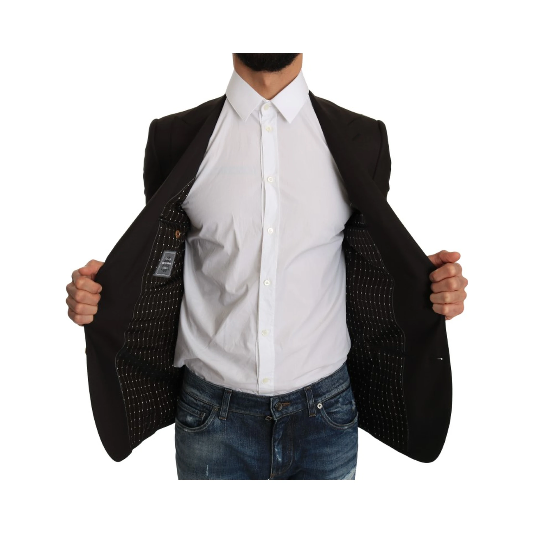 Brown Wool SICILIA Jacket Coat Blazer