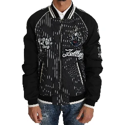 Black DD58 SG62 Sequined Beaded Jacket